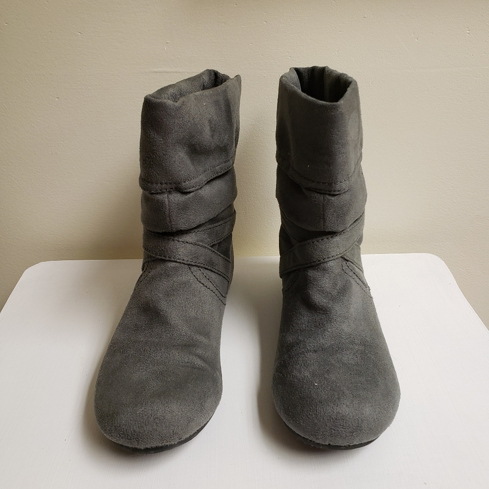 Lower East Side Suede ankle boots